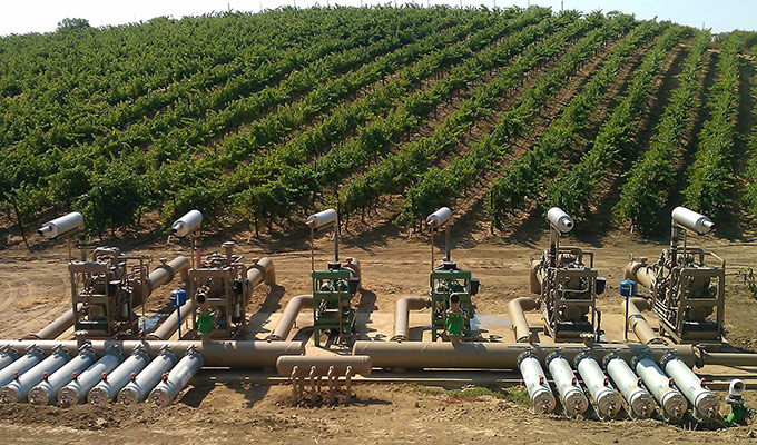 Turnkey irrigation systems