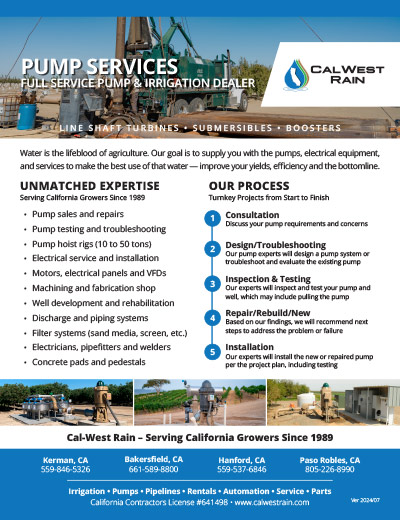 Pump service brochure