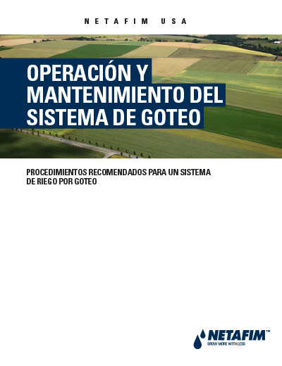 Drip System Operation and Maintenance (Español)