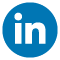 LinkedIn social media icon